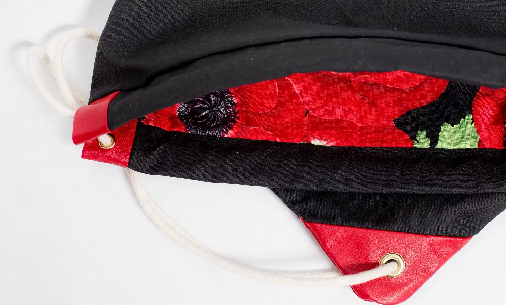 Morgan handmade drawstring bag - One Time In Studio