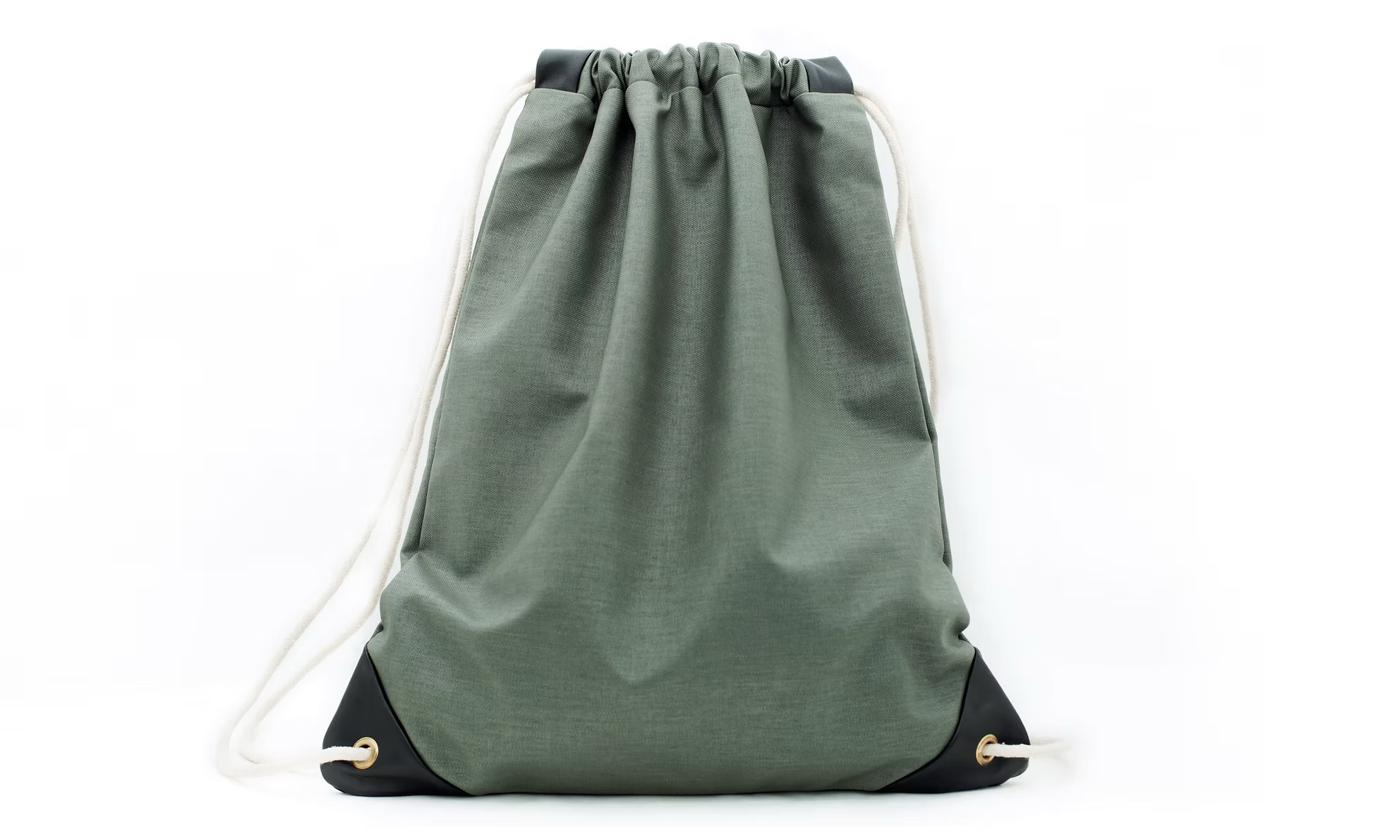 george green mixed nylon drawstring bag handmade in brooklyn