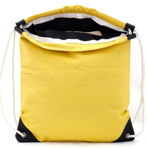 leonard canvas drawstring bag handmade in brooklyn