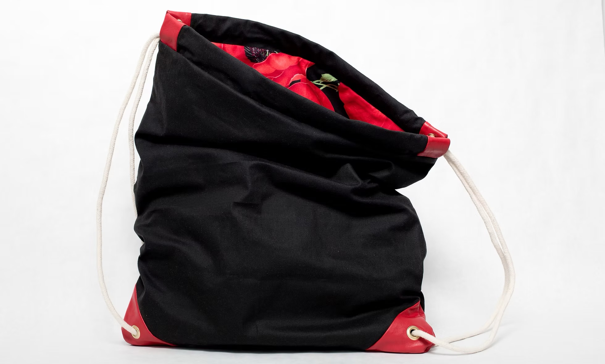 Morgan handmade drawstring bag - One Time In Studio