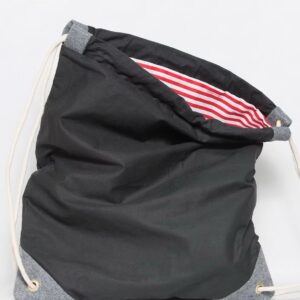 hart light waxed canvas drawstring bag handmade in brooklyn