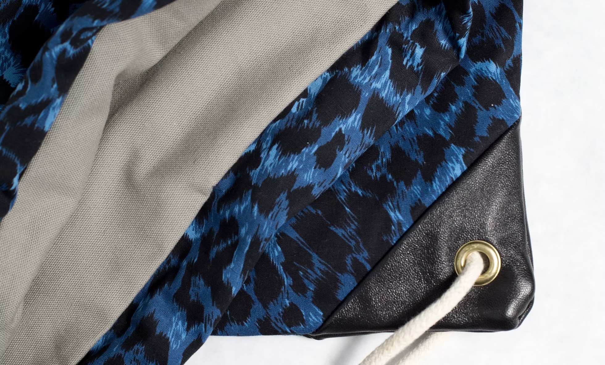 stanhope canvas drawstring bag handmade in brooklyn