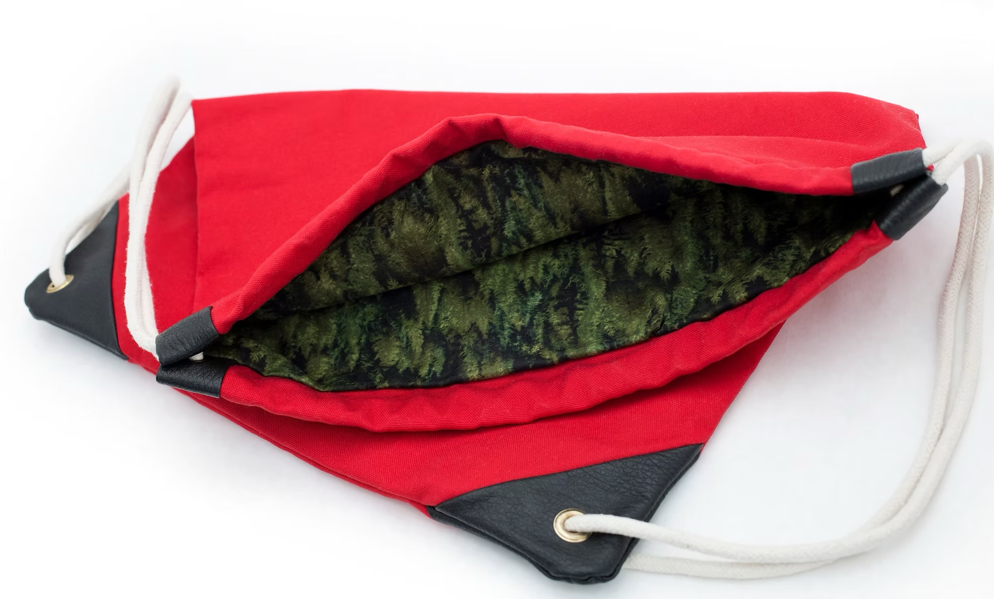 mckibbin canvas drawstring bag handmade in brooklyn