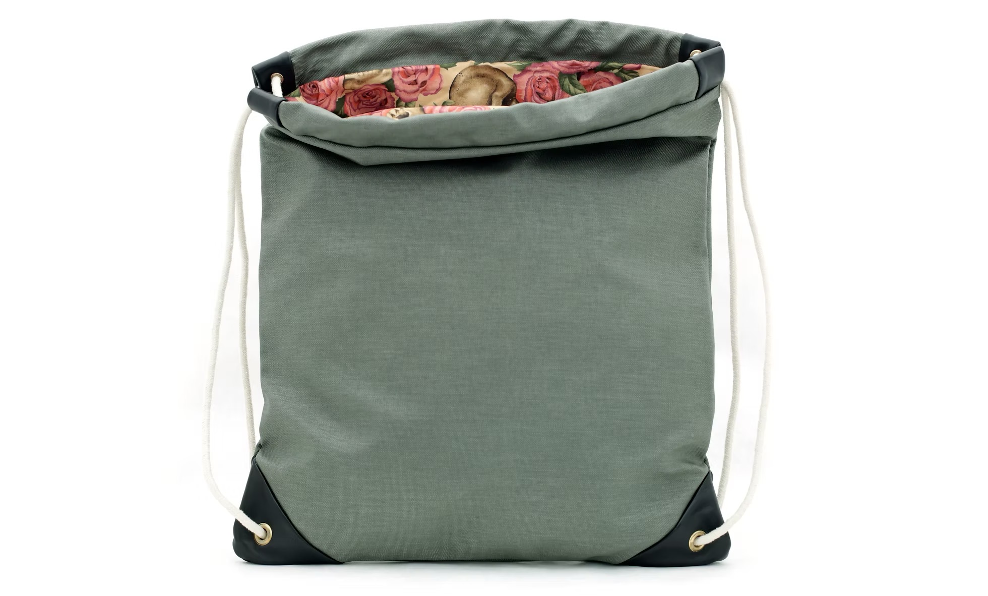 george green mixed nylon drawstring bag handmade in brooklyn