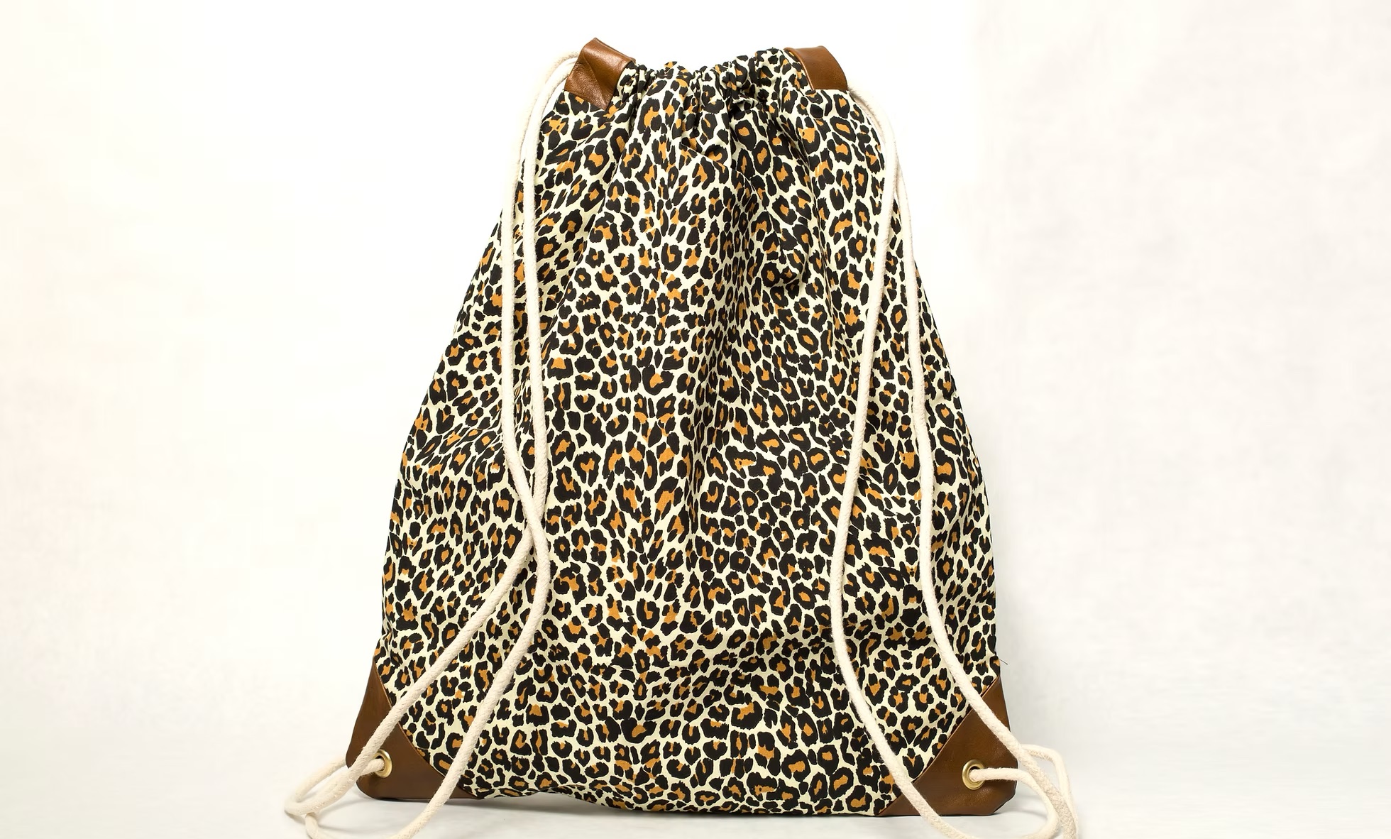 roebling canvas drawstring bag handmade in brooklyn