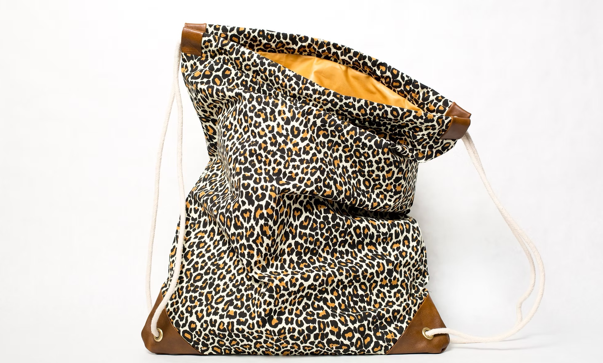 roebling canvas drawstring bag handmade in brooklyn